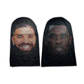 Realistic 3D Drake & Diddy Face Mask Balaclava Bundle Halloween Costume Shiesty