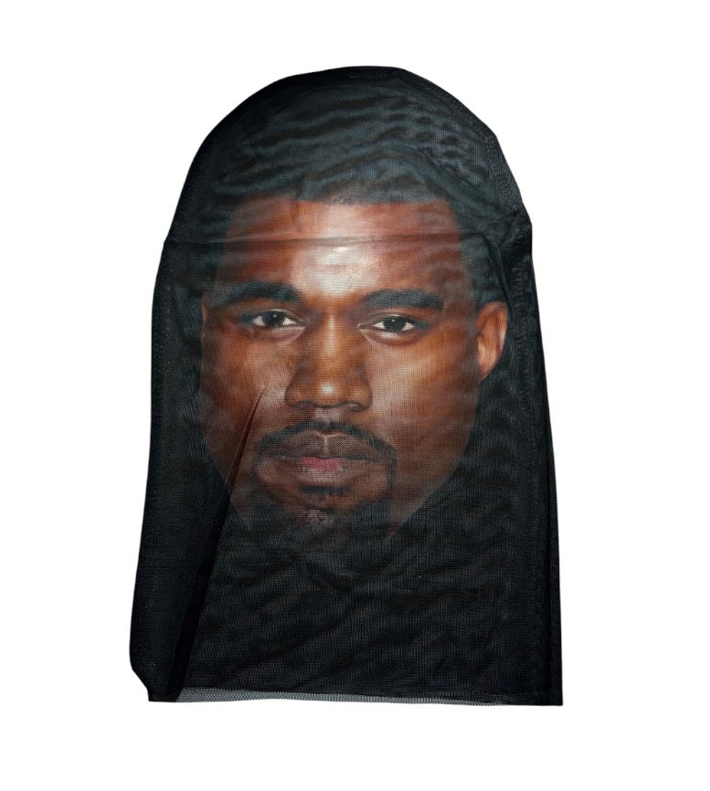 Realistic 3D Drake & Kanye West Face Mask Balaclava Bundle Halloween Costume New