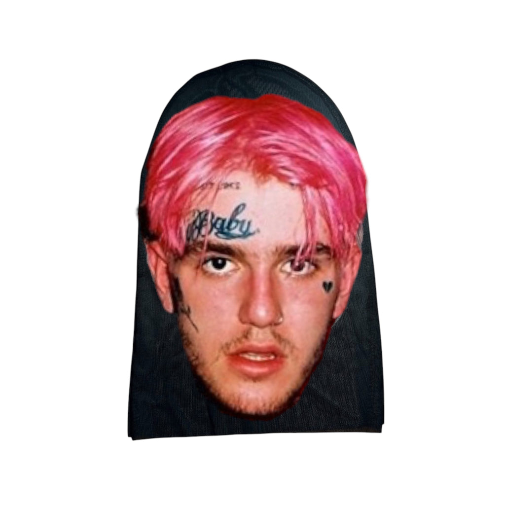 Lil Peep Realistic Full Face Mesh Mask Selling Fast – 7-14 days approx worldwide shipping 🌍 - S7teestore