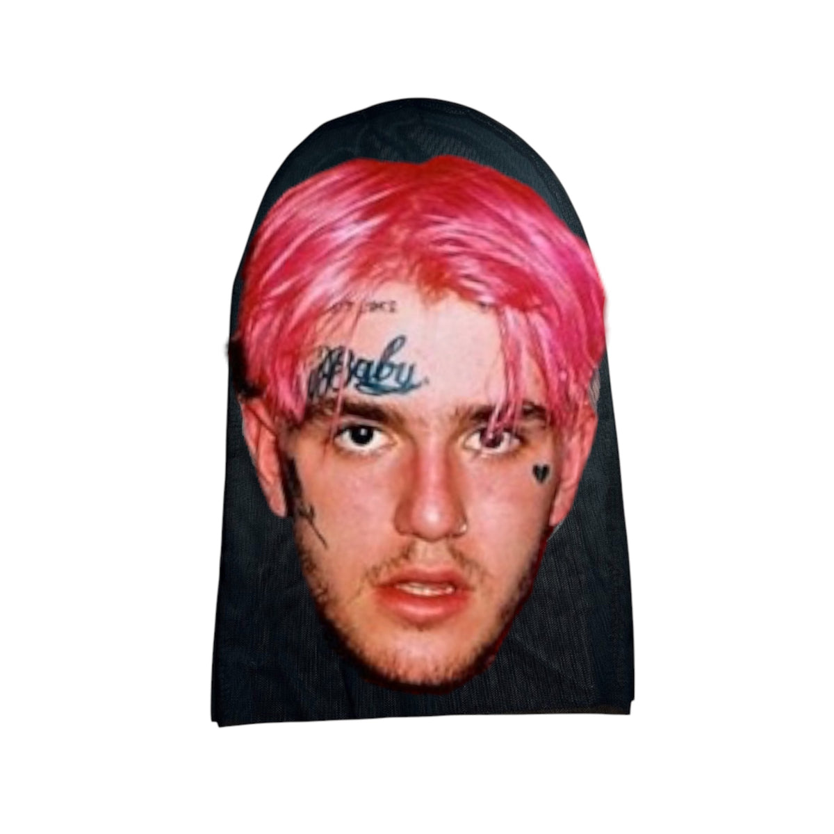 Lil Peep Realistic Full Face Mesh Mask Selling Fast – 7-14 days approx worldwide shipping 🌍 - S7teestore