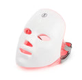 Rechargeable 7-Color LED Photon Facial Mask | Light Therapy Skin Rejuvenation, Face Lifting & Whitening Beauty Device | 400mAh Home Use