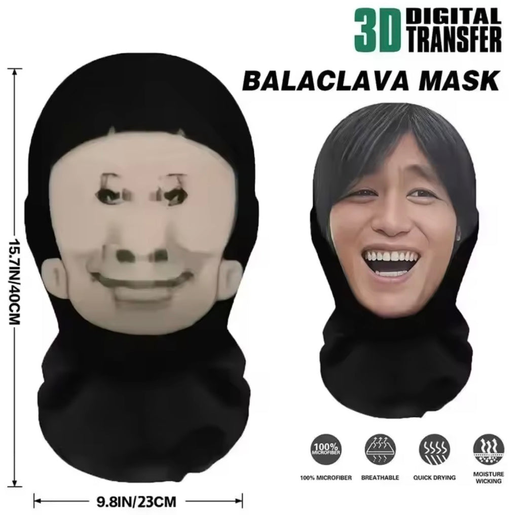 Cheapest on the Web – 3D Printed Realistic Celebrity Face Mask | Stretch Mesh Full Face Balaclava Cosplay Headdress for Men | 50+ Faces | Free Worldwide Shipping