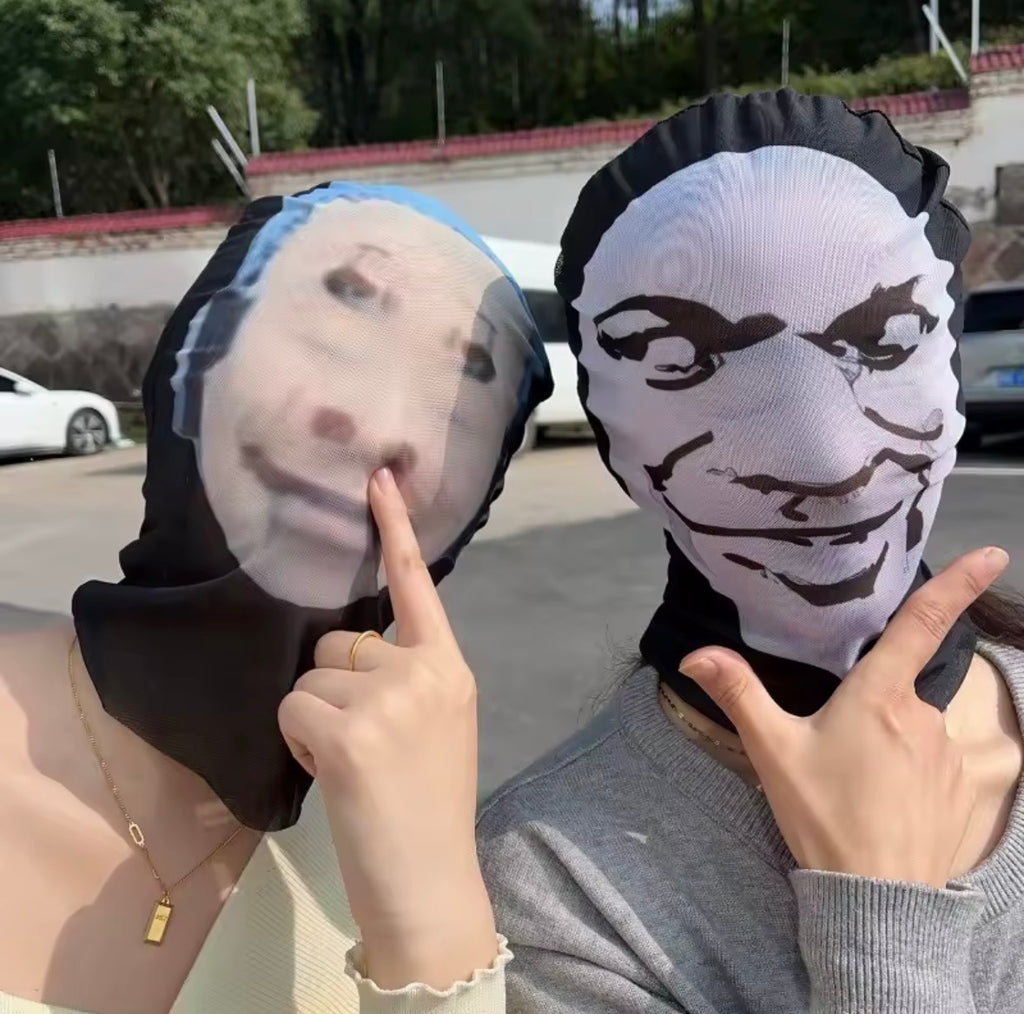Cheapest on the Web – 3D Printed Realistic Celebrity Face Mask | Stretch Mesh Full Face Balaclava Cosplay Headdress for Men | 50+ Faces | Free Worldwide Shipping