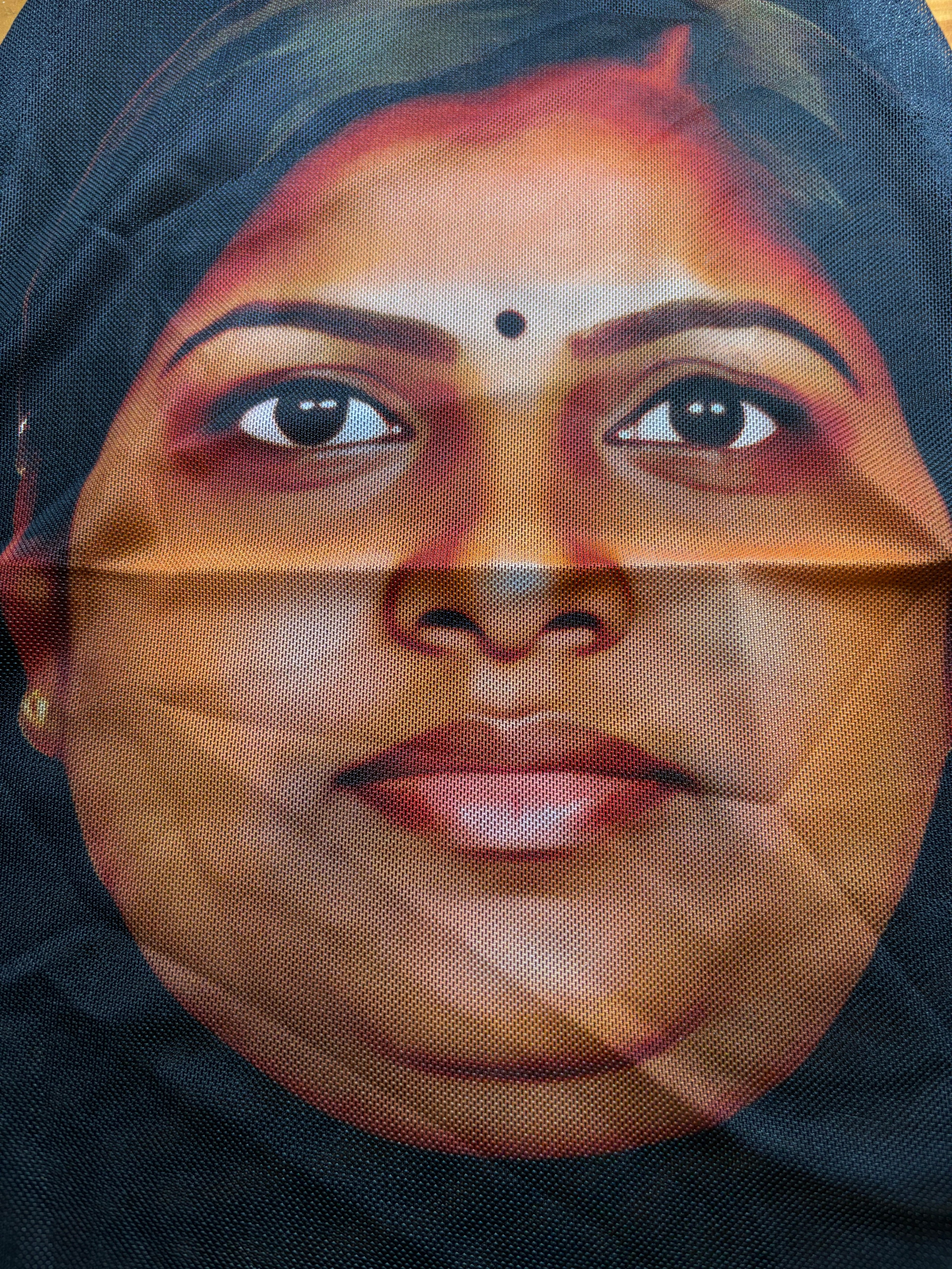 Realistic 3D Indian Meme Guy & Girl Face Mask Balaclava Bundle Halloween Costume