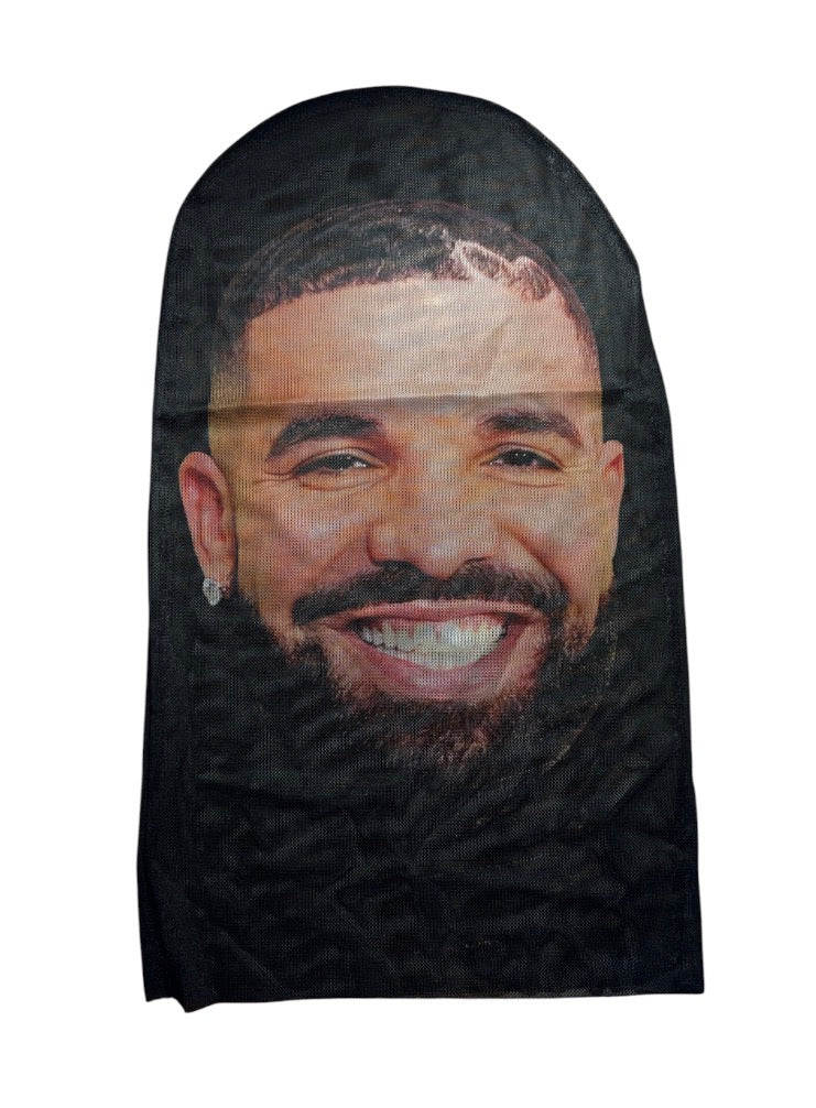 Realistic 3D Drake & Diddy Face Mask Balaclava Bundle Halloween Costume Shiesty