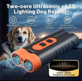 High Power Dual Head Ultrasonic Dog Repeller USB Rechargeable Dog Training Device With LED Flashlight Anti Bark Control - S7teestore