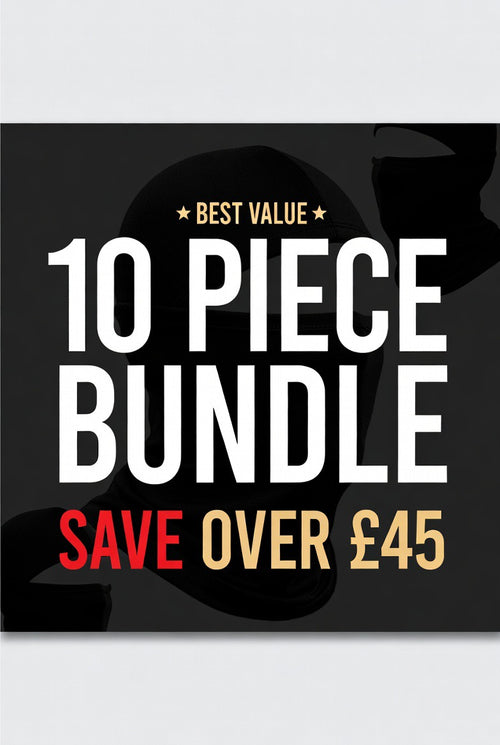10 Piece Realistic Celebrity Face Mask Bundle - Travis Scott, Drake, P Diddy, Donald Trump, Kanye West, Mike Tyson, Mr Bean, The Rock, Messi & Mbappé | Save Over £45 | Ultra Realistic Mesh Masks