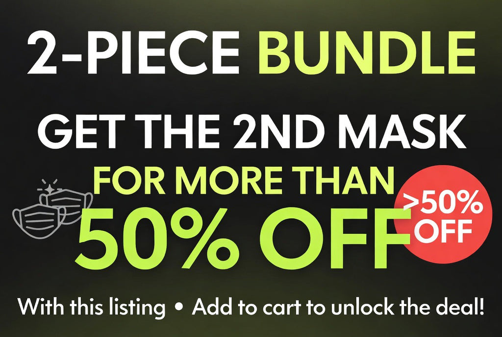 Mike Tyson & Lil Yachty 2-Piece Face Mask Bundle | Buy 1 Get 2nd 50%+ OFF
